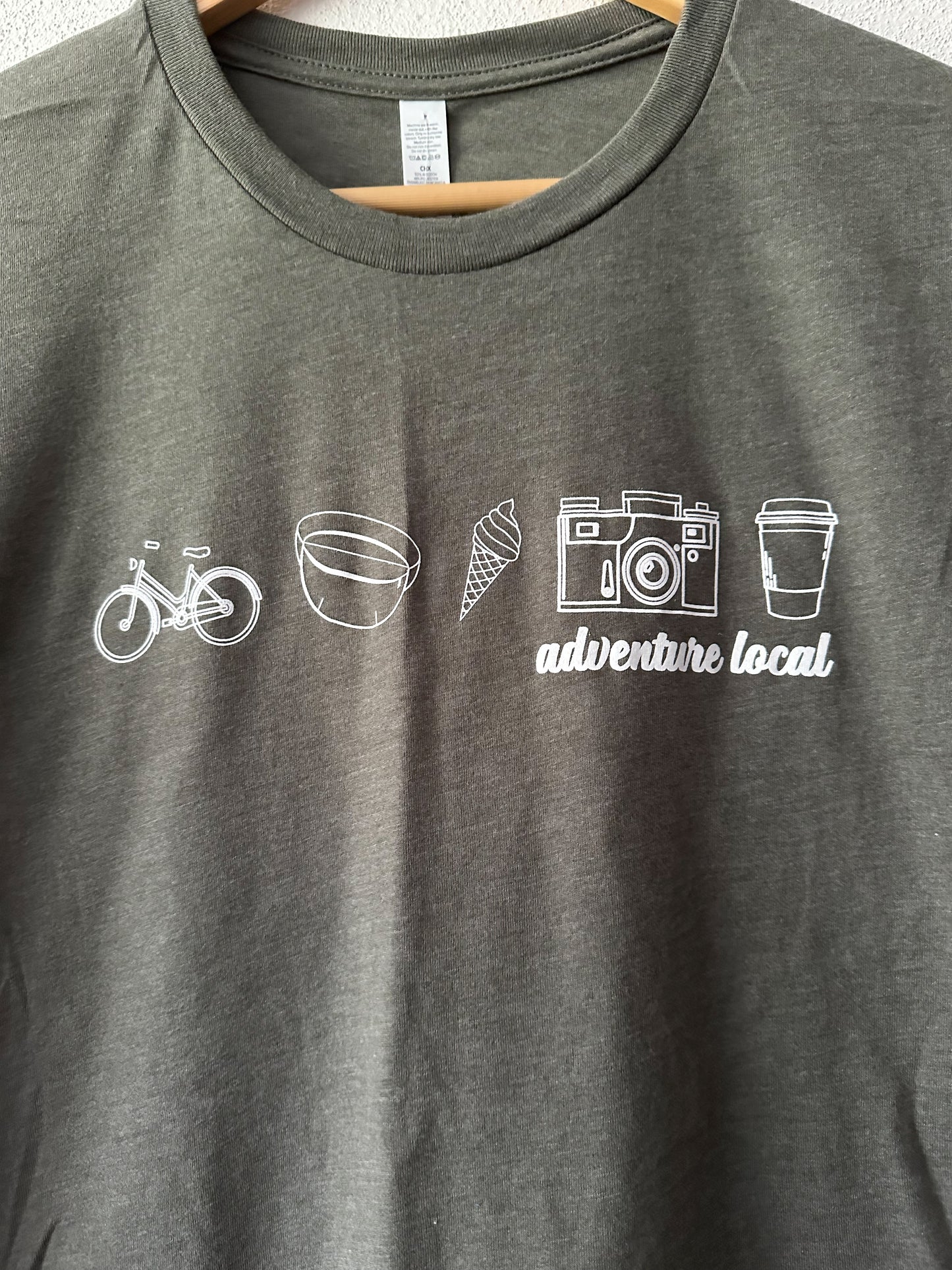"Adventure Local Icon" Graphic Tee